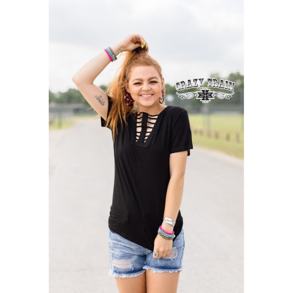 Crazy Train Flip it and Reverse it Top